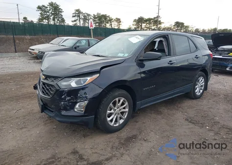 2020 Chevrolet Equinox Fwd Ls из США, поврежденный, VIN 3GNAXHEV9LS536730